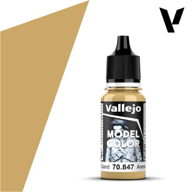Model Color Dark Sand 18 ml (136)-Vallejo-Radaddel