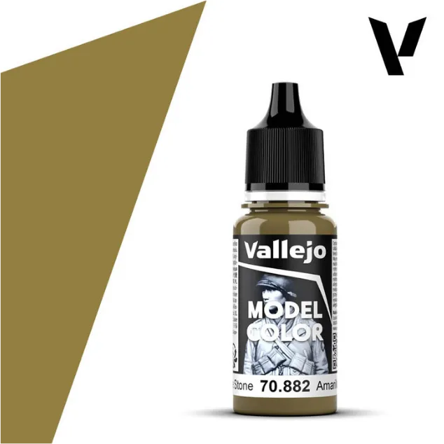 Model Color Middle Stone 18 ml (124)-Vallejo-Radaddel