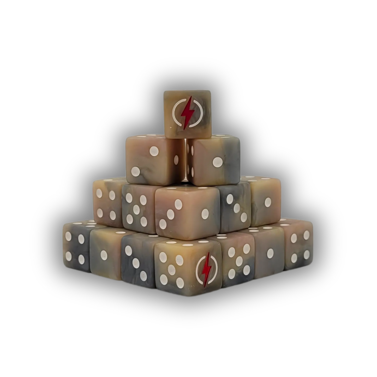 Armageddon Legion Square 16mm (25 Stück)-Baron of Dice-Radaddel