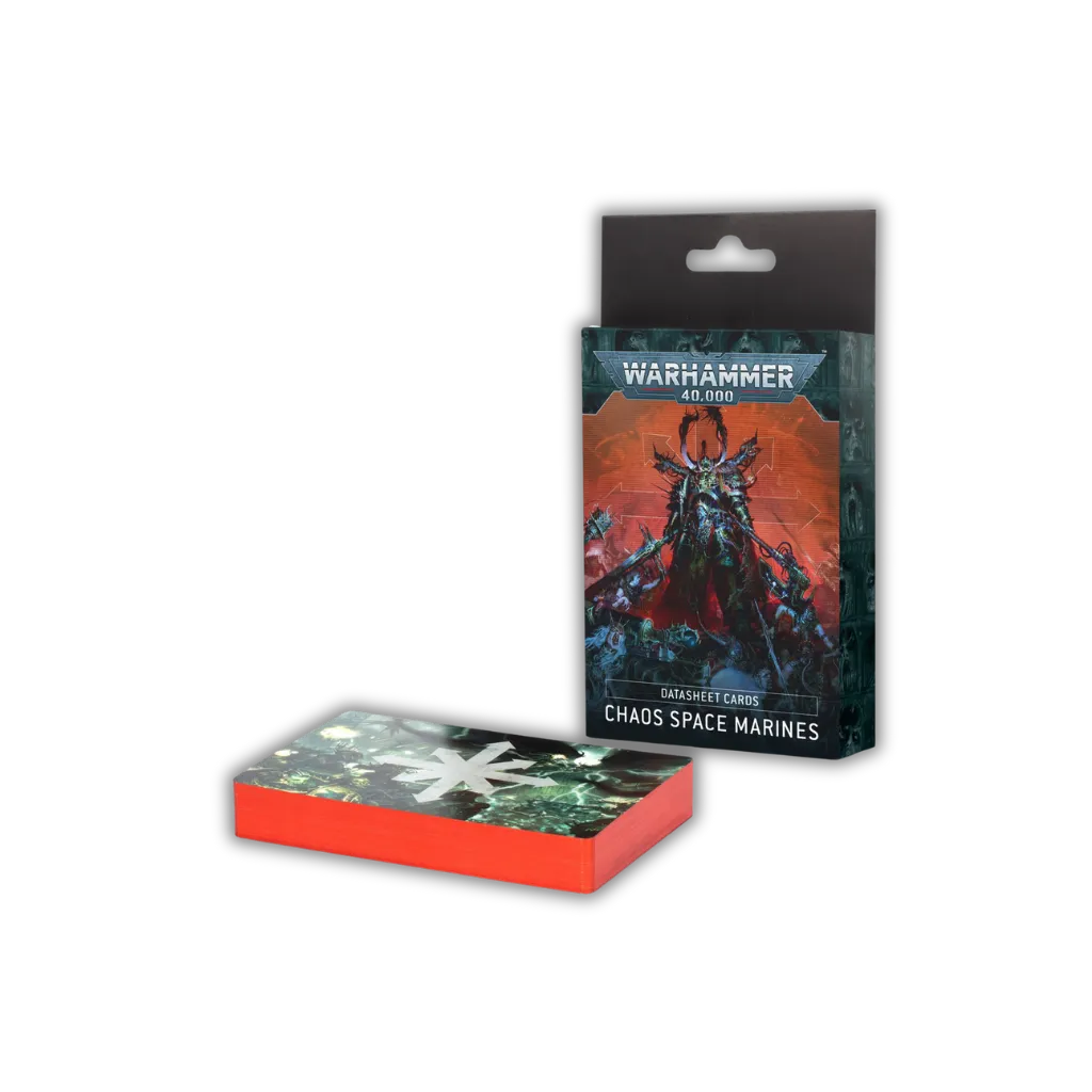 Chaos Space Marines: Datasheet Cards (englisch)-Games Workshop-Radaddel