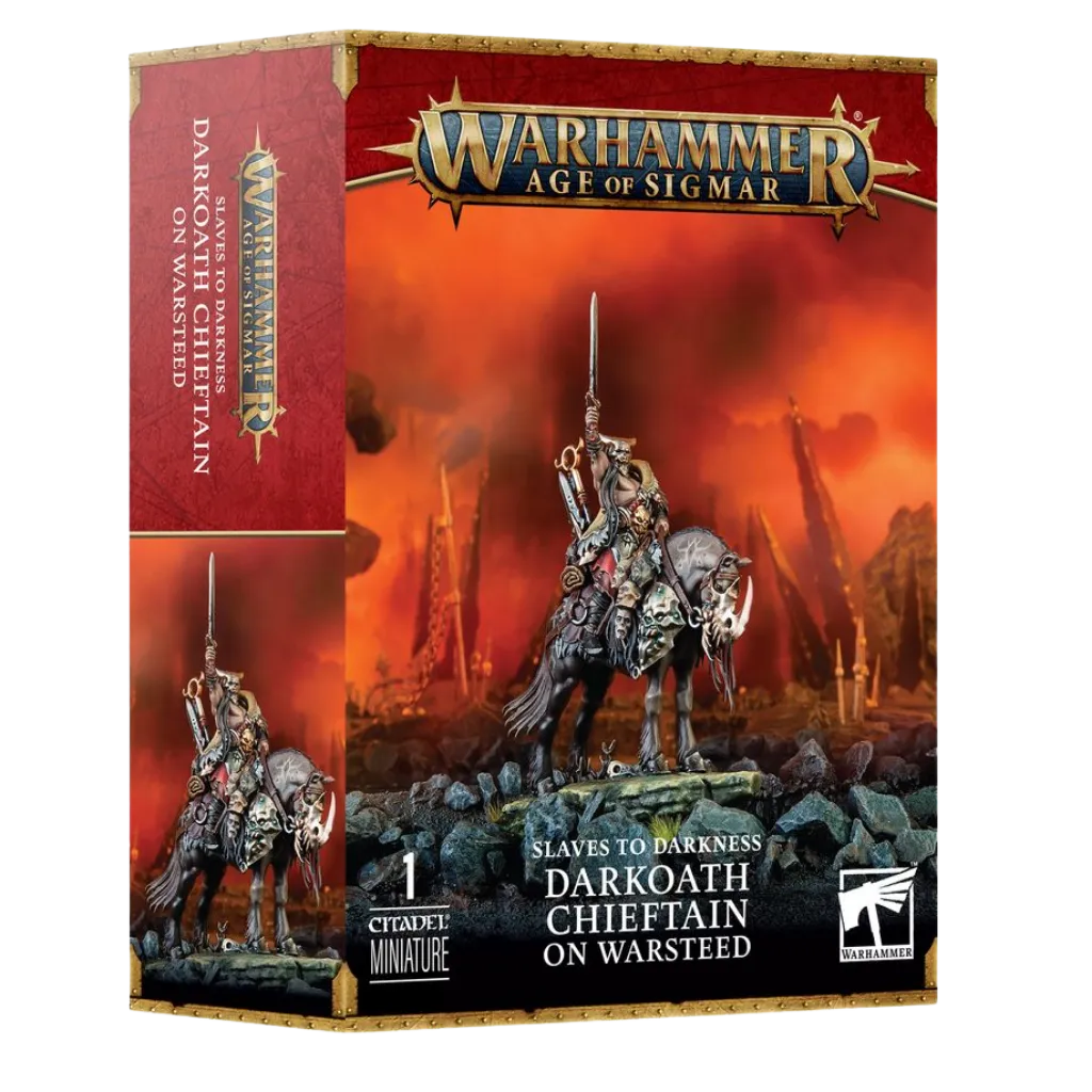 Slaves to Darkness: Chieftain on Warsteed-Games Workshop-Radaddel