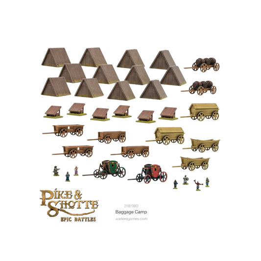 Pike & Shotte Epic Battles - Baggage Camp-Warlord Games-Radaddel