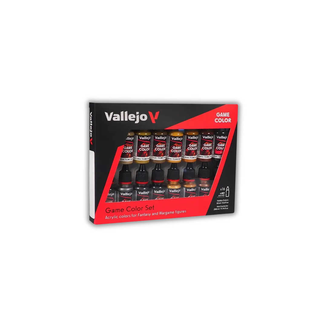 Game Color Set - Leather & Metal-Vallejo-Radaddel