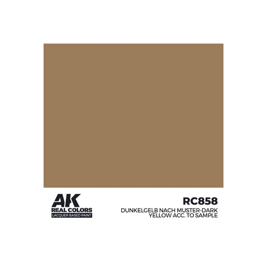 AK Real Colors Dunkelgelb Nach Muster-Dark Yellow acc. to Sample-AK-Interactive-Radaddel