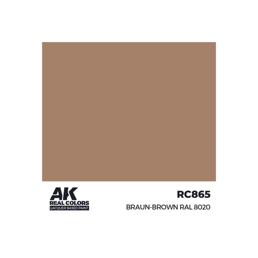 AK Real Colors Braun-Brown RAL 8020 17 ml-AK-Interactive-Radaddel