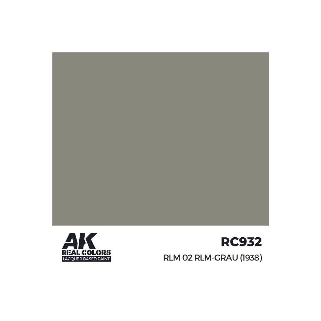 AK Real Colors RLM 02 RLM-GRAU (1938) 17 ml-AK-Interactive-Radaddel