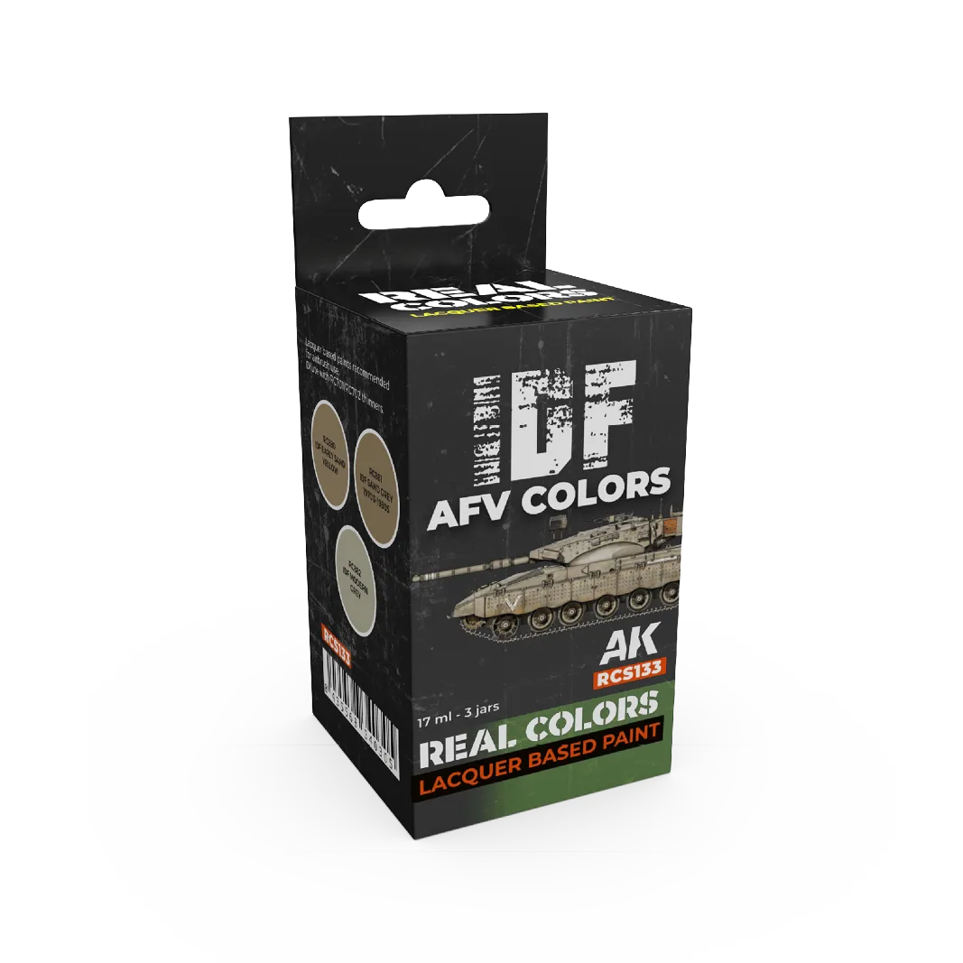 AK Real Colors IDF AFV Colors SET-AK-Interactive-Radaddel