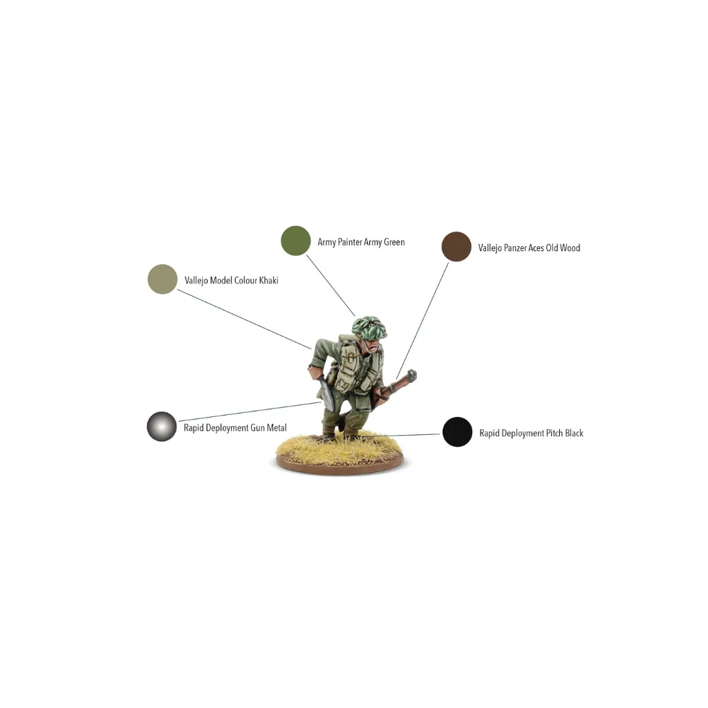 Gurkha Section (Far East)-Warlord Games-Radaddel