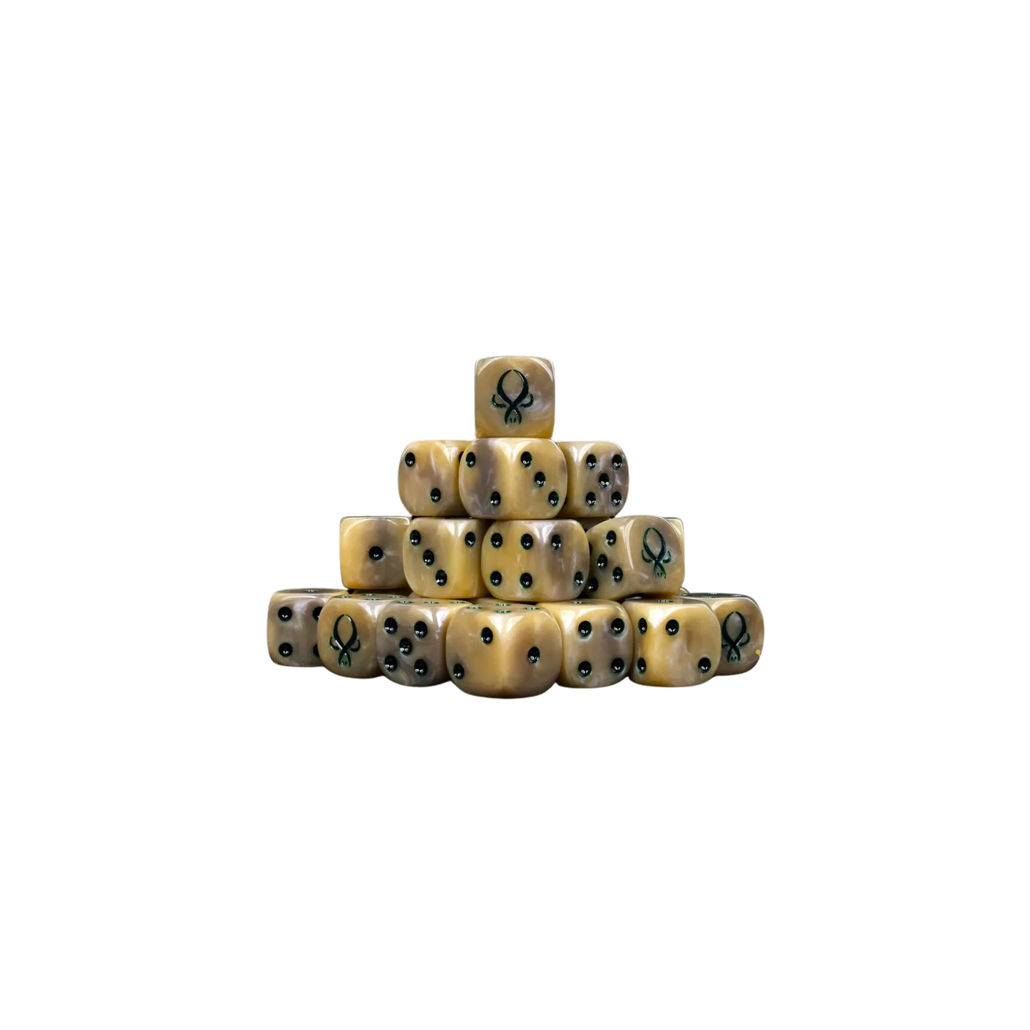 KoW Undead Dice 16mm Round-Baron of Dice-Radaddel