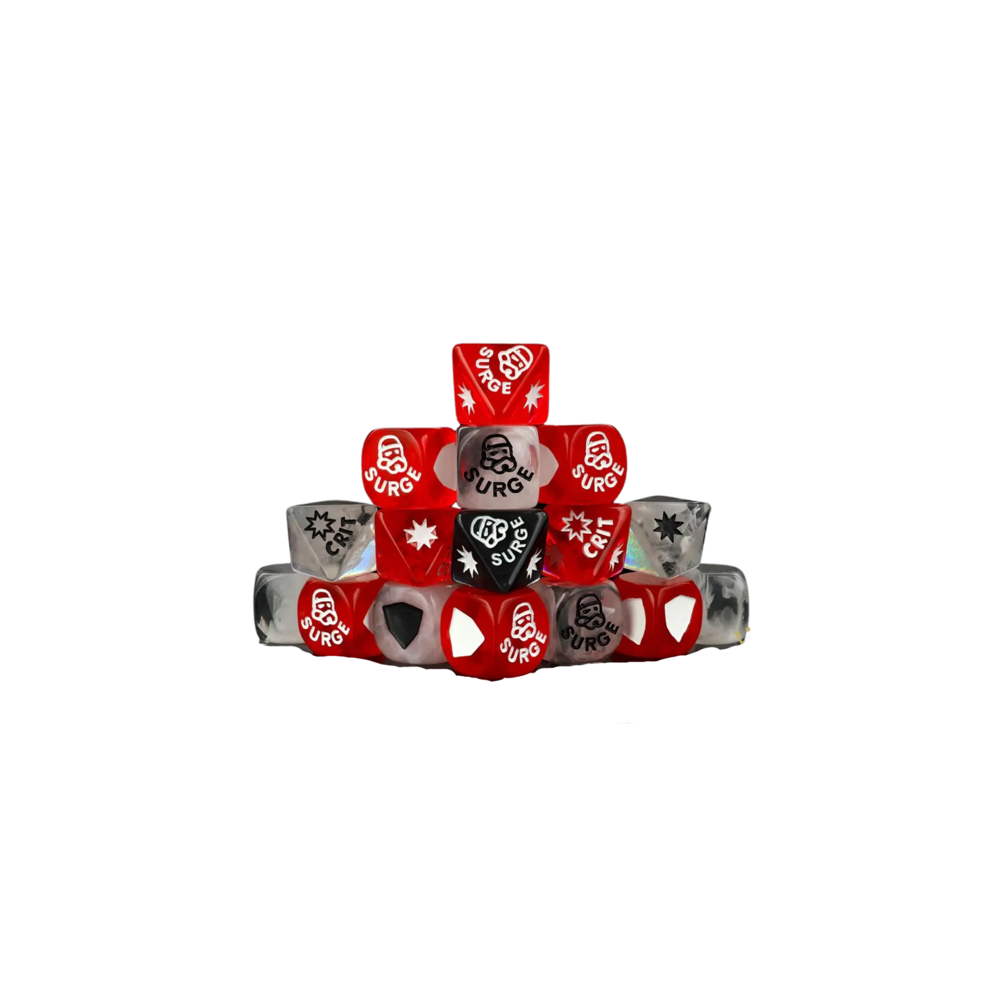 Trooper Dice Set Translucent (25 Stück)-Baron of Dice-Radaddel