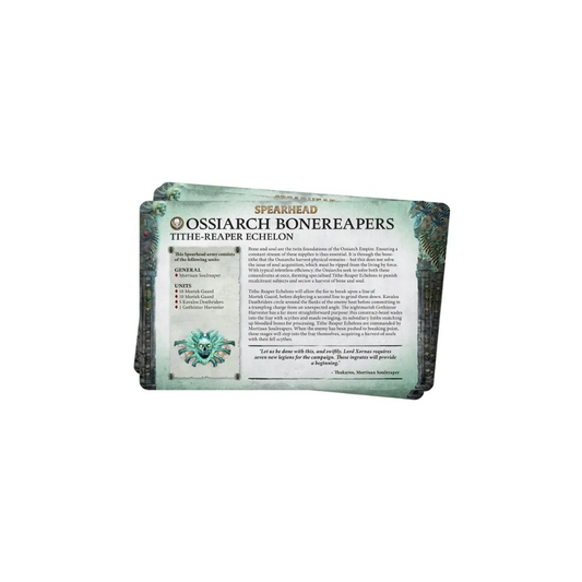 Ossiarch Bonereapers: Faction Pack (englisch)
