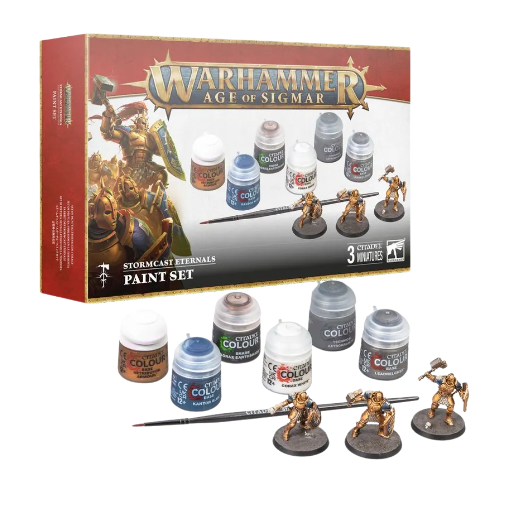AoS Paint Set Stormcast Eternals-Games Workshop-Radaddel