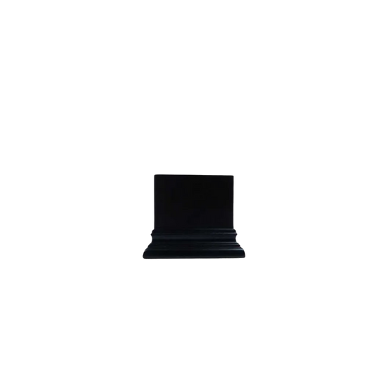 Quadratischer Ausstellungssockel 6x6 cm - Schwarz-Greenstuff World-Radaddel