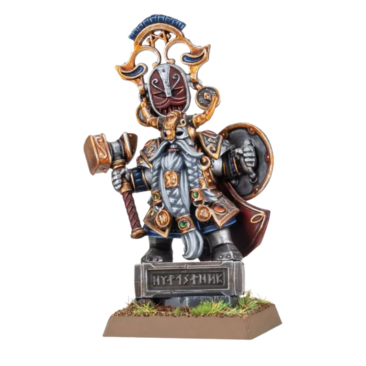 Mountain Holds: Dwarf King with Oathstone-Games Workshop-Radaddel