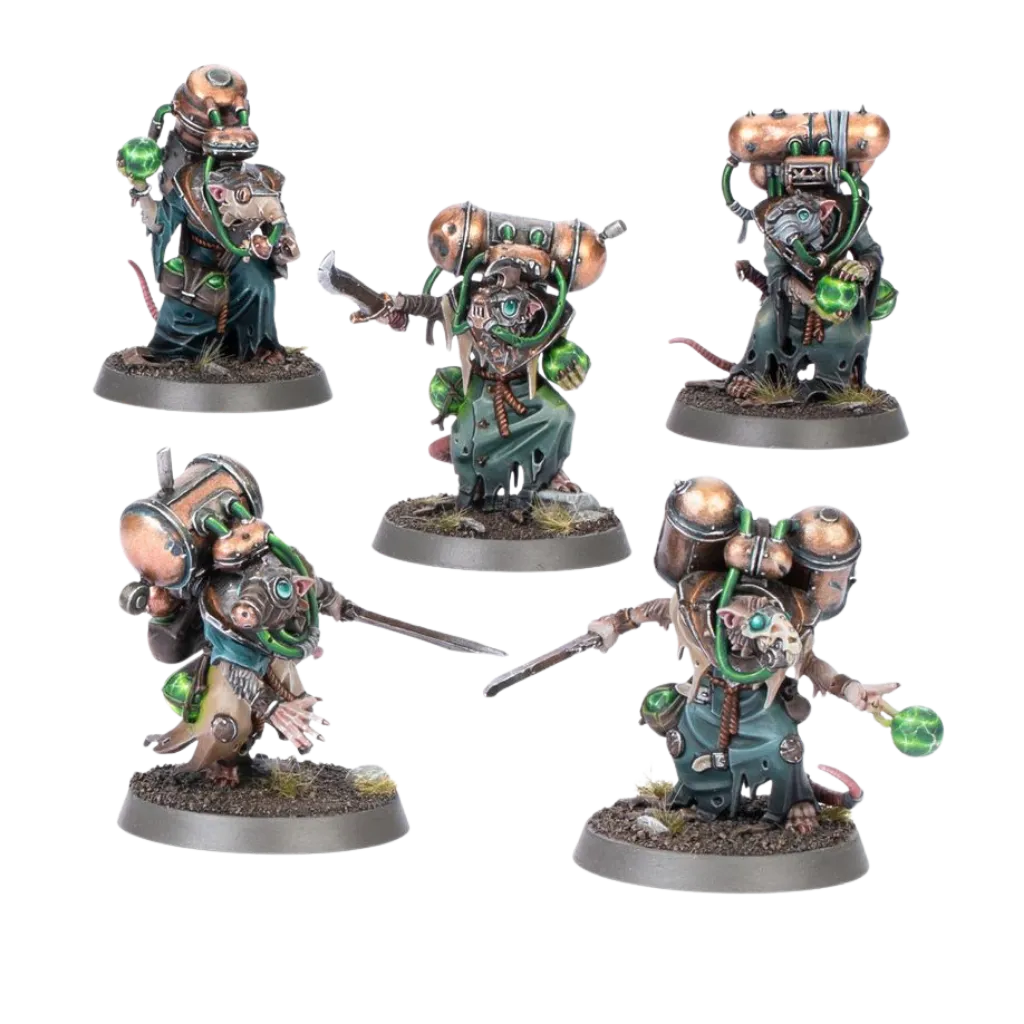 Skaven: Acolyte Globadiers-Games Workshop-Radaddel