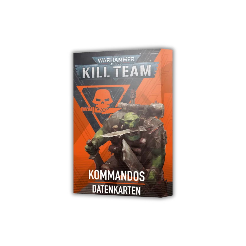Kill Team: Kommandos Datenkarten (deutsch)