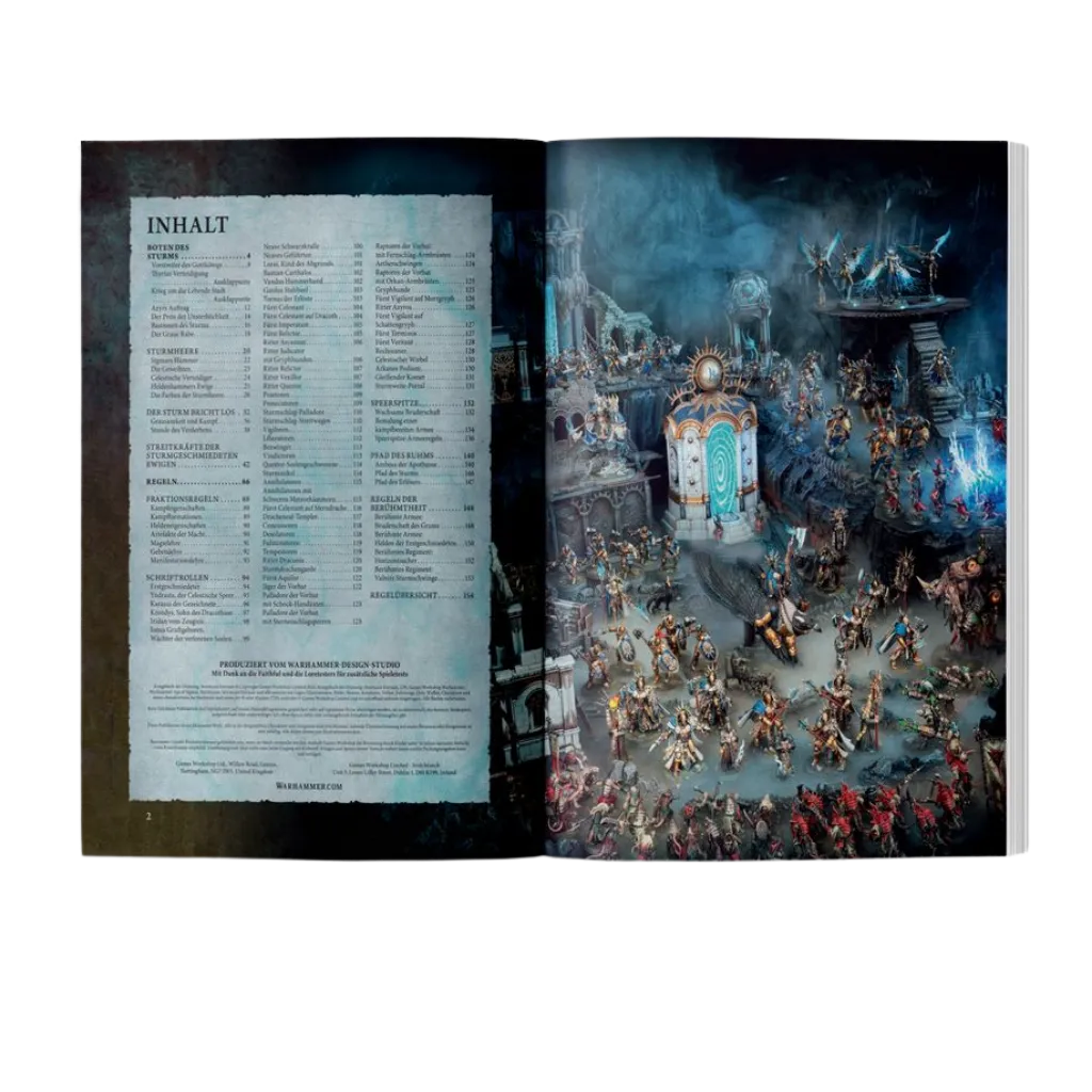 Stormcast Eternals: Kriegsbuch (deutsch)-Games Workshop-Radaddel