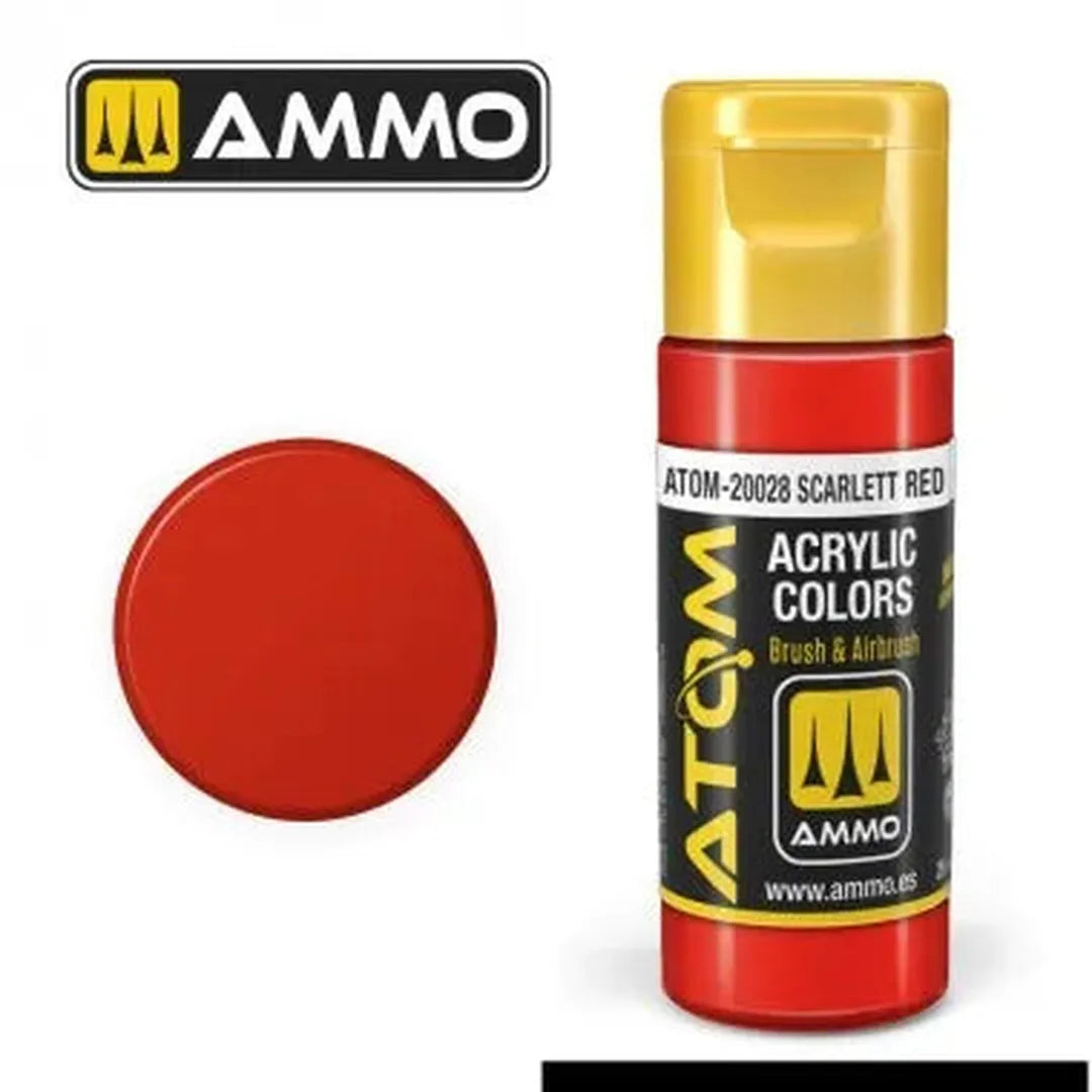 ATOM COLOR Scarlet Red-Mig Jimenez-Radaddel
