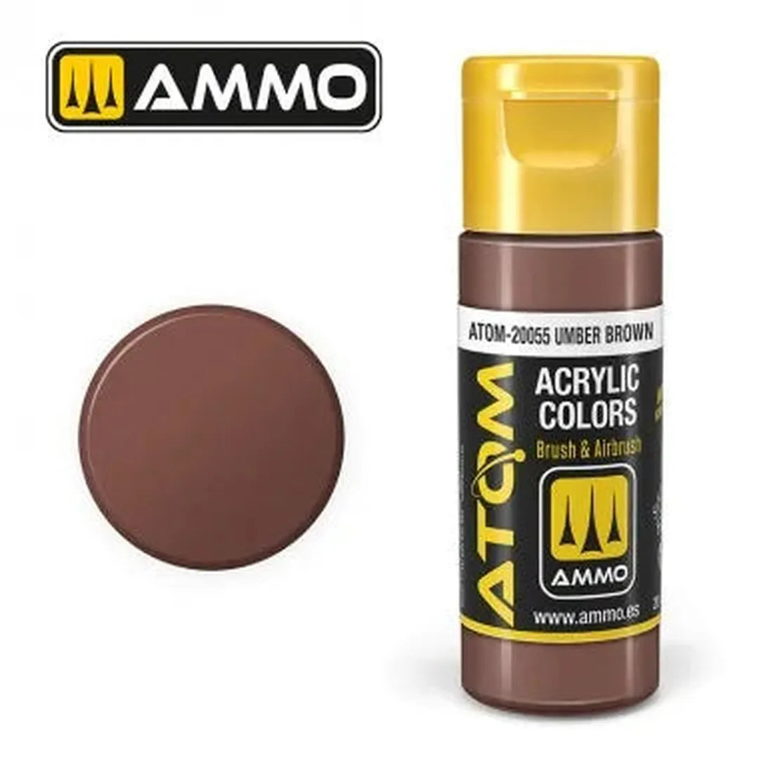 ATOM COLOR Umber Brown-Mig Jimenez-Radaddel