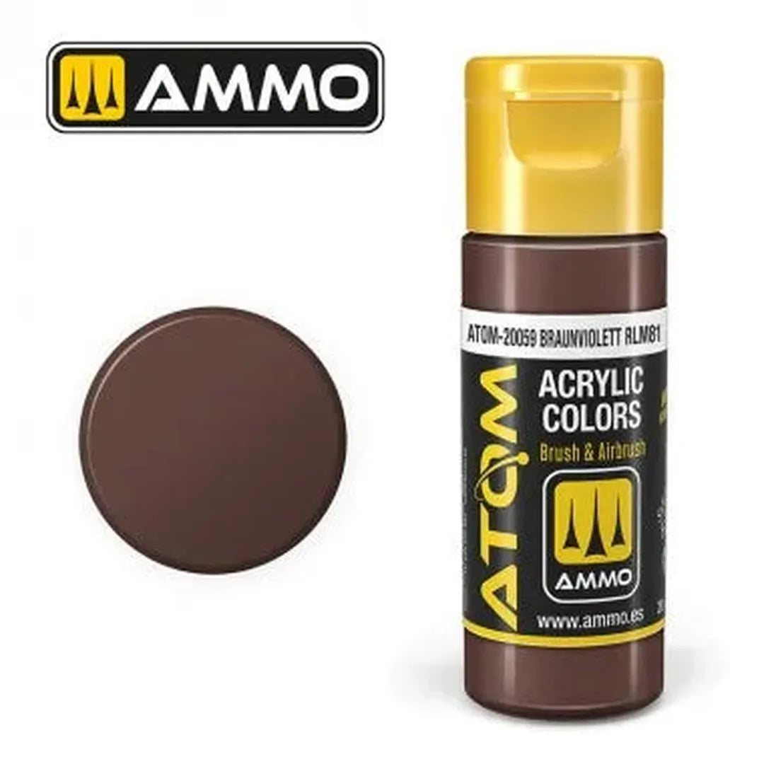 ATOM COLOR Braunviolett RLM81-Mig Jimenez-Radaddel