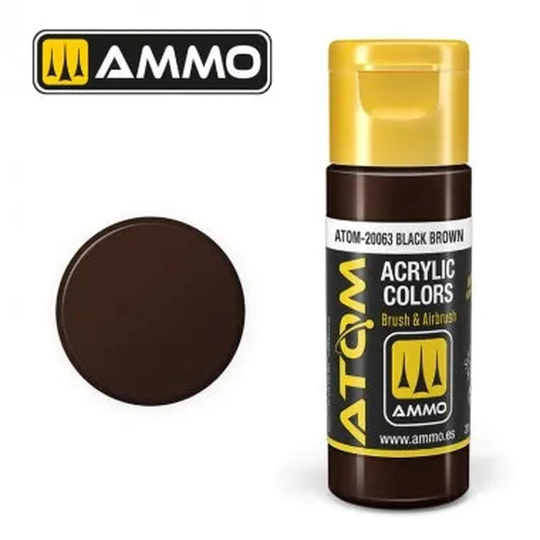 ATOM COLOR Black Brown-Mig Jimenez-Radaddel
