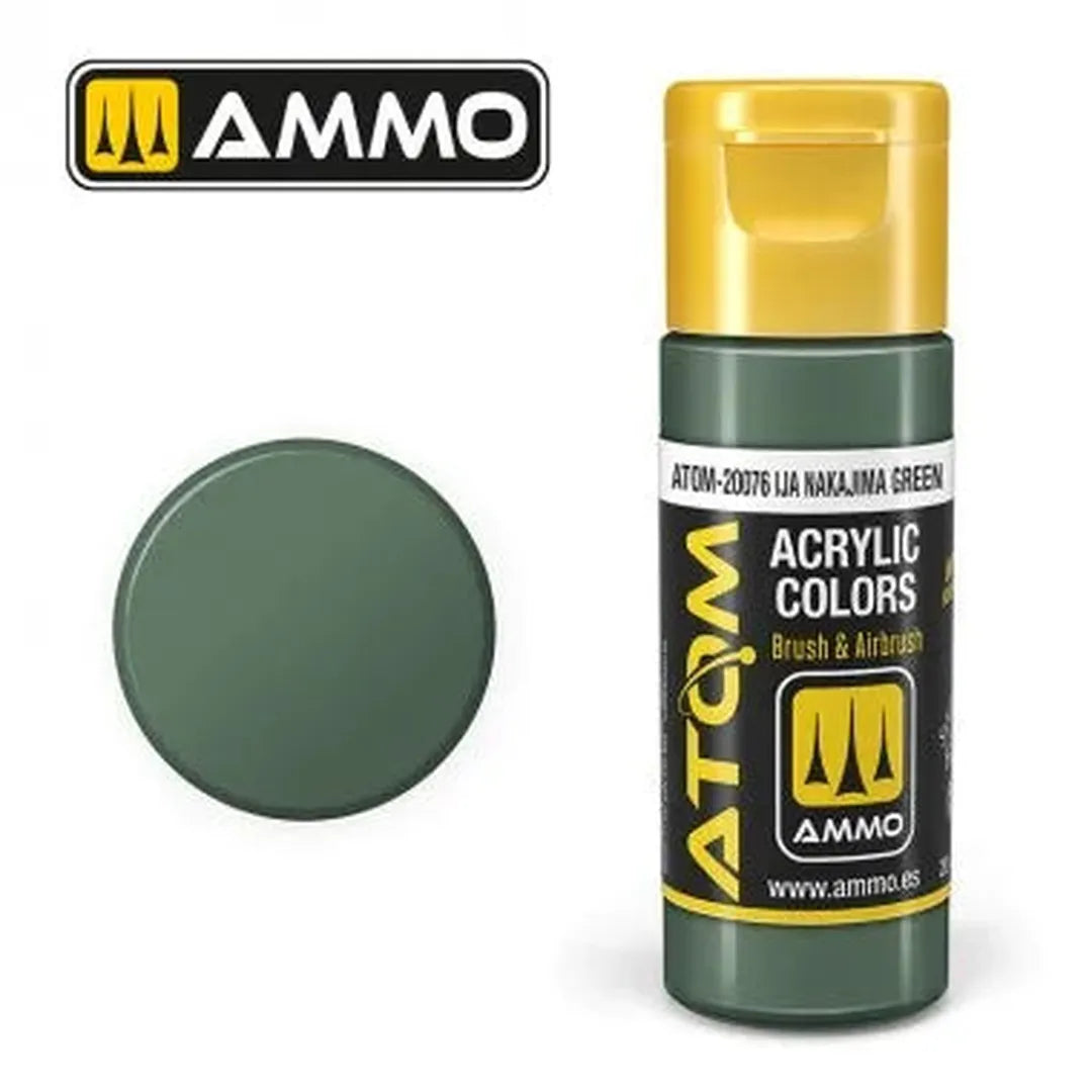 ATOM COLOR IJA Nakajima Green-Mig Jimenez-Radaddel
