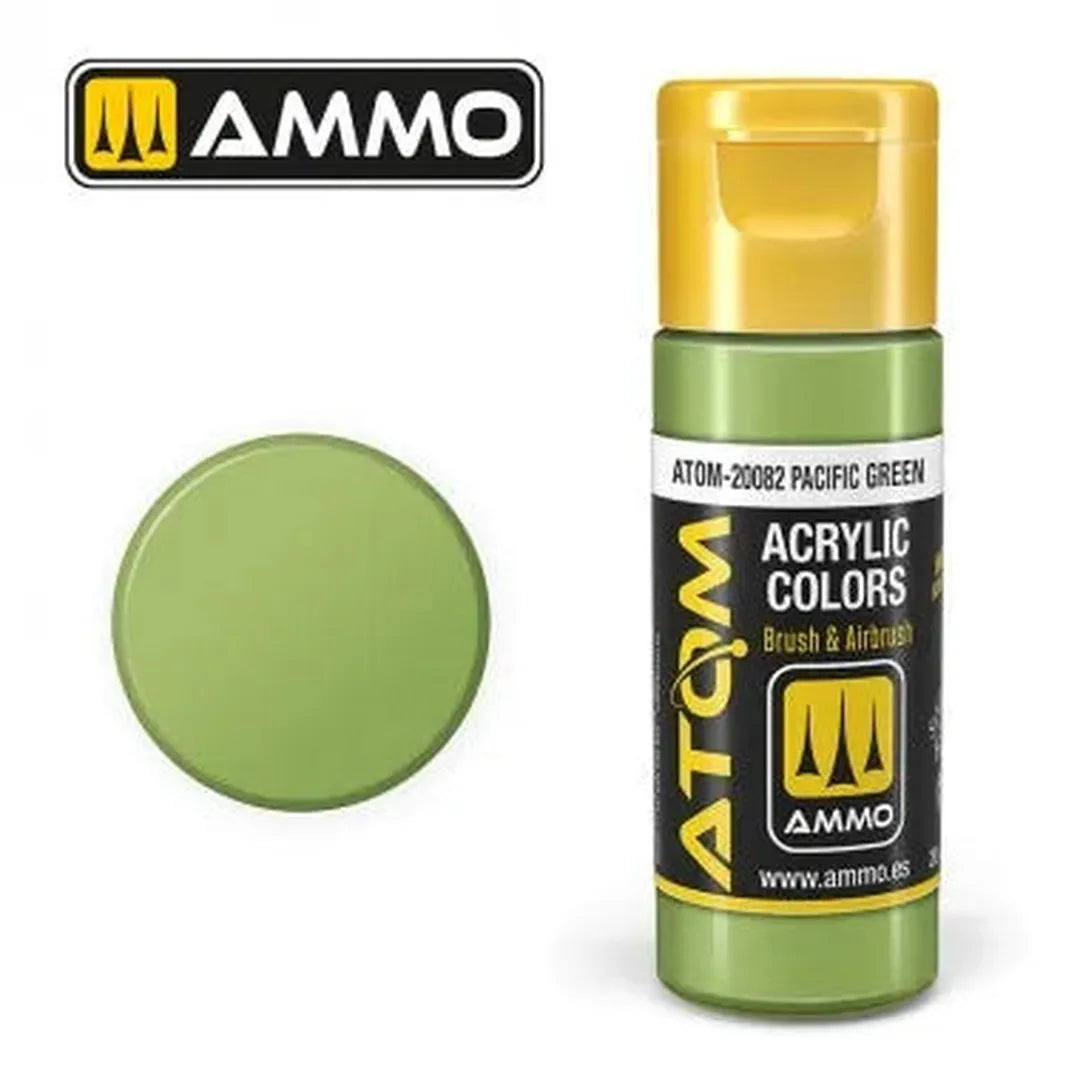 ATOM COLOR Pacific Green-Mig Jimenez-Radaddel
