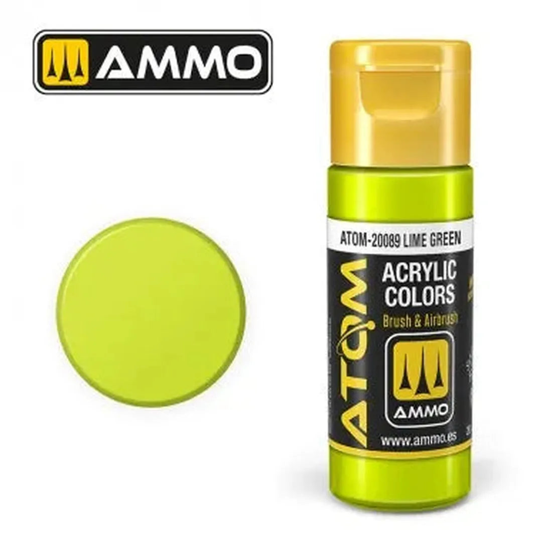 ATOM COLOR Lime Green-Mig Jimenez-Radaddel