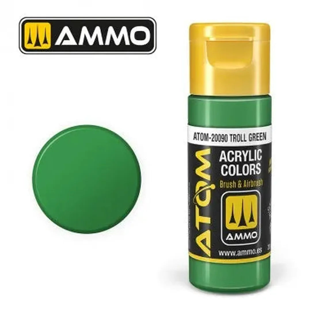 ATOM COLOR Troll Green-Mig Jimenez-Radaddel