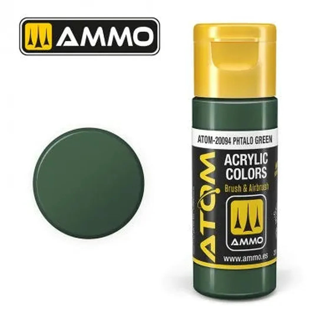ATOM COLOR Phtalo green-Mig Jimenez-Radaddel