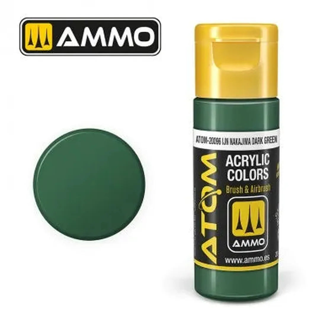 ATOM COLOR IJN Nakajima Dark Green-Mig Jimenez-Radaddel