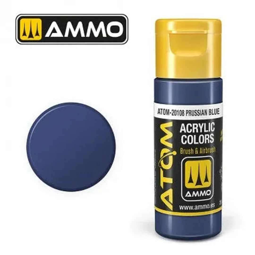 ATOM COLOR Prussian Blue-Mig Jimenez-Radaddel