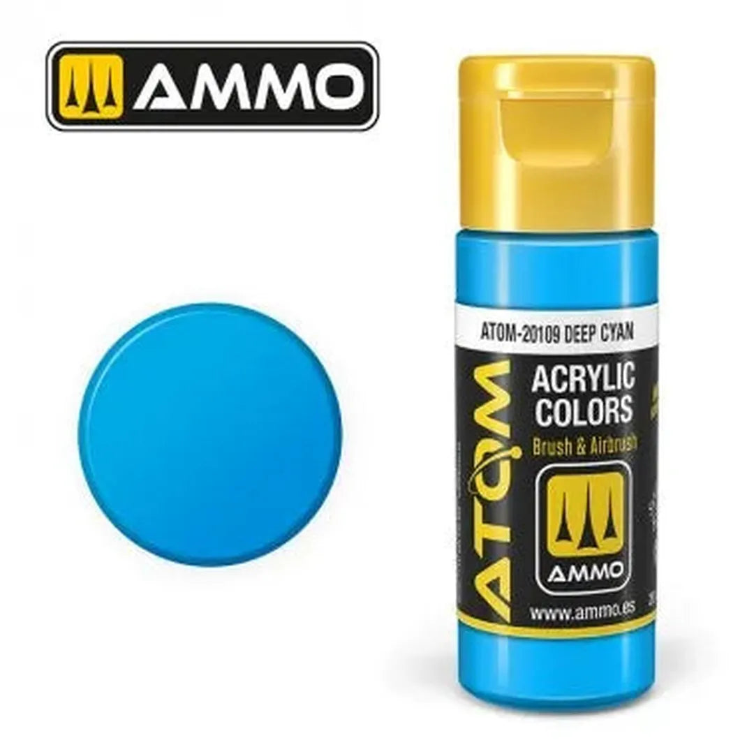 ATOM COLOR Deep Cyan-Mig Jimenez-Radaddel