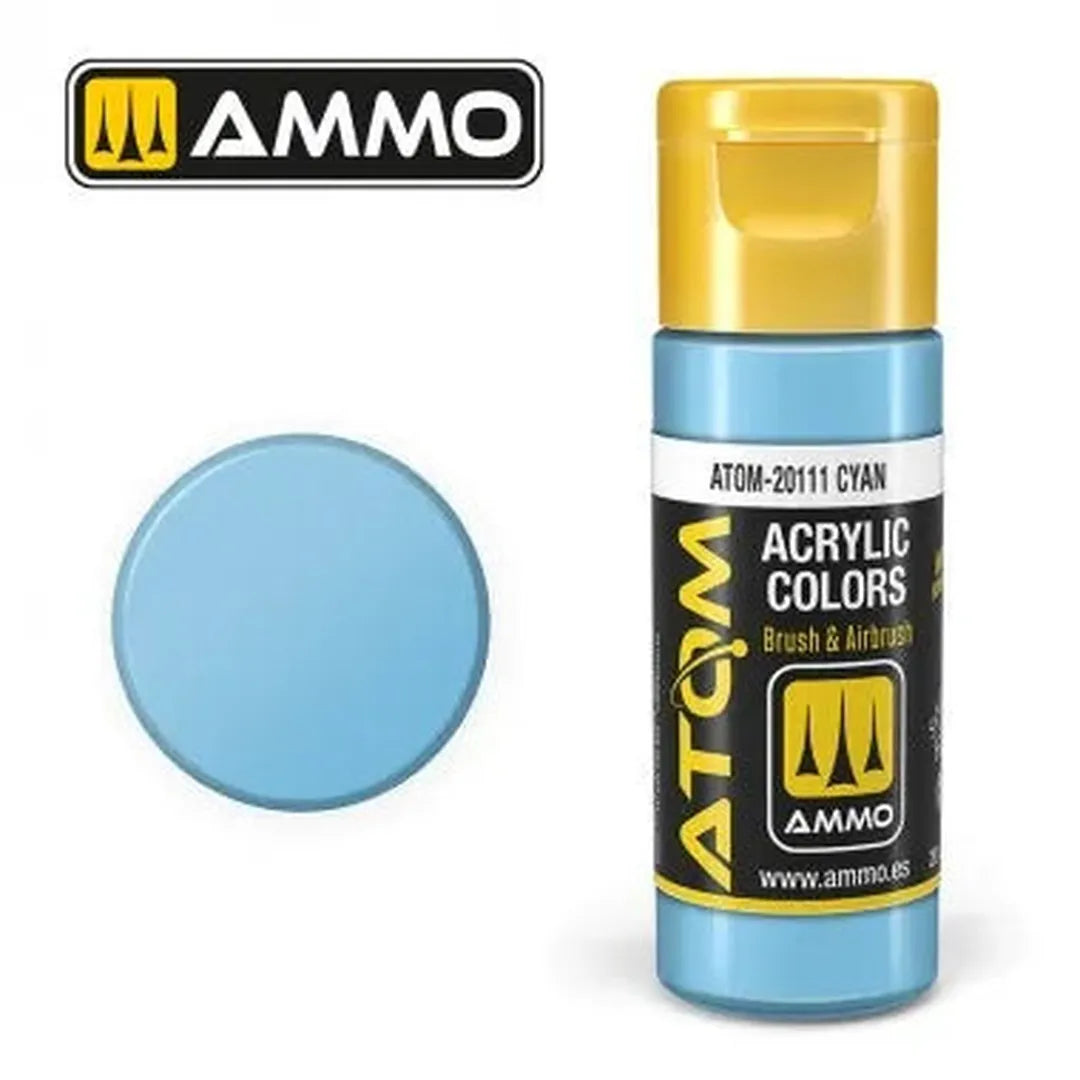 ATOM COLOR Cyan-Mig Jimenez-Radaddel