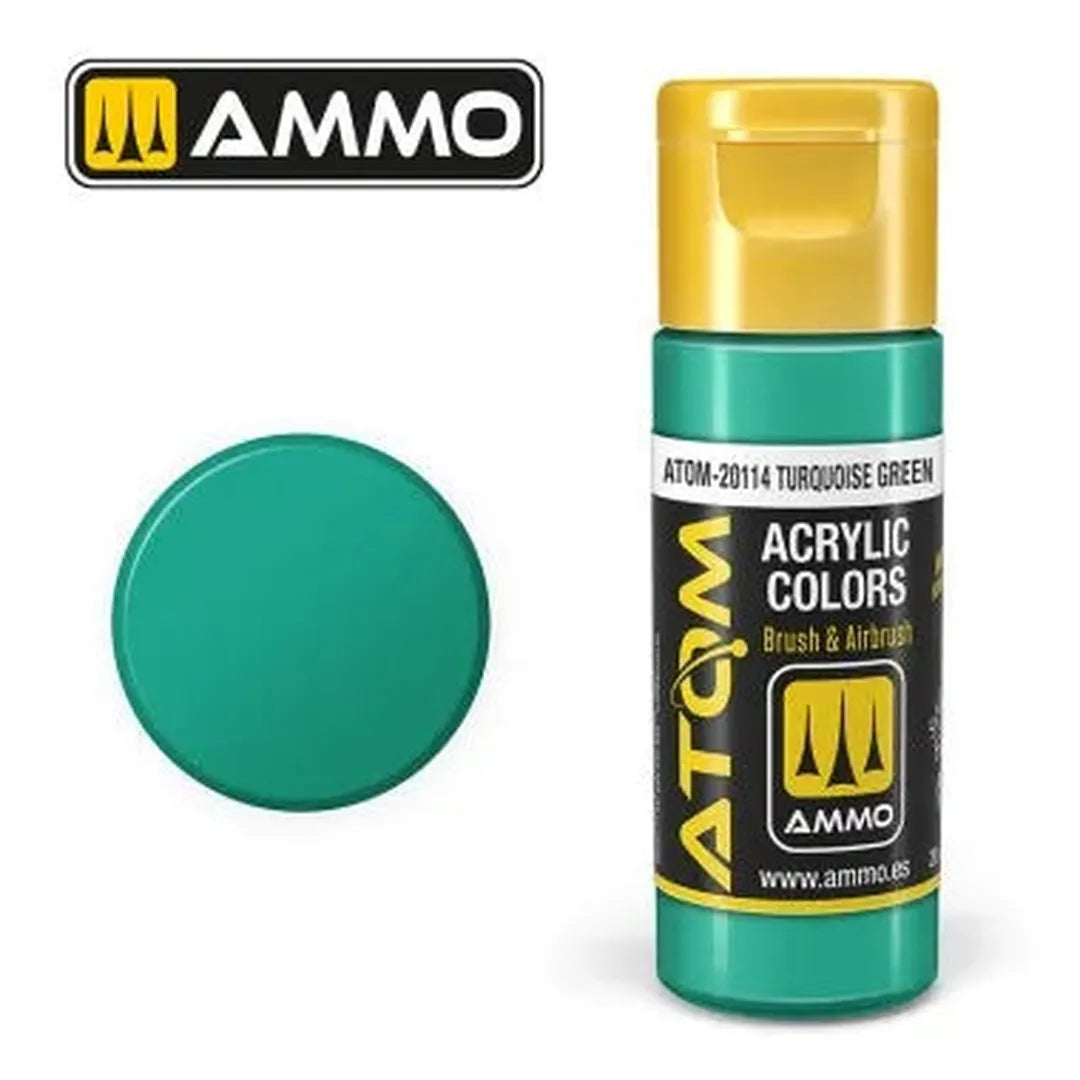 ATOM COLOR Turquoise Green-Mig Jimenez-Radaddel