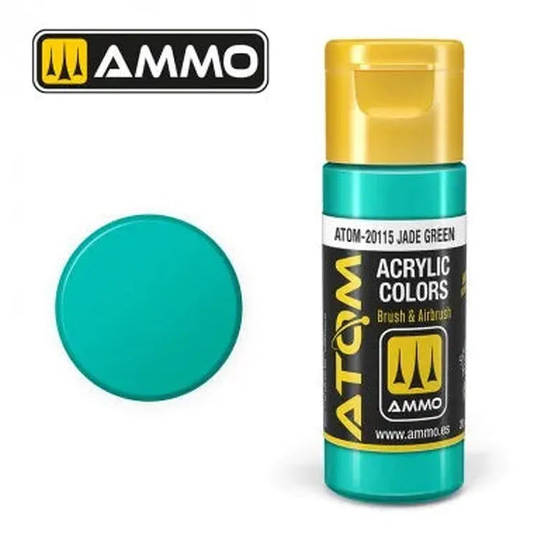 ATOM COLOR Jade Green-Mig Jimenez-Radaddel
