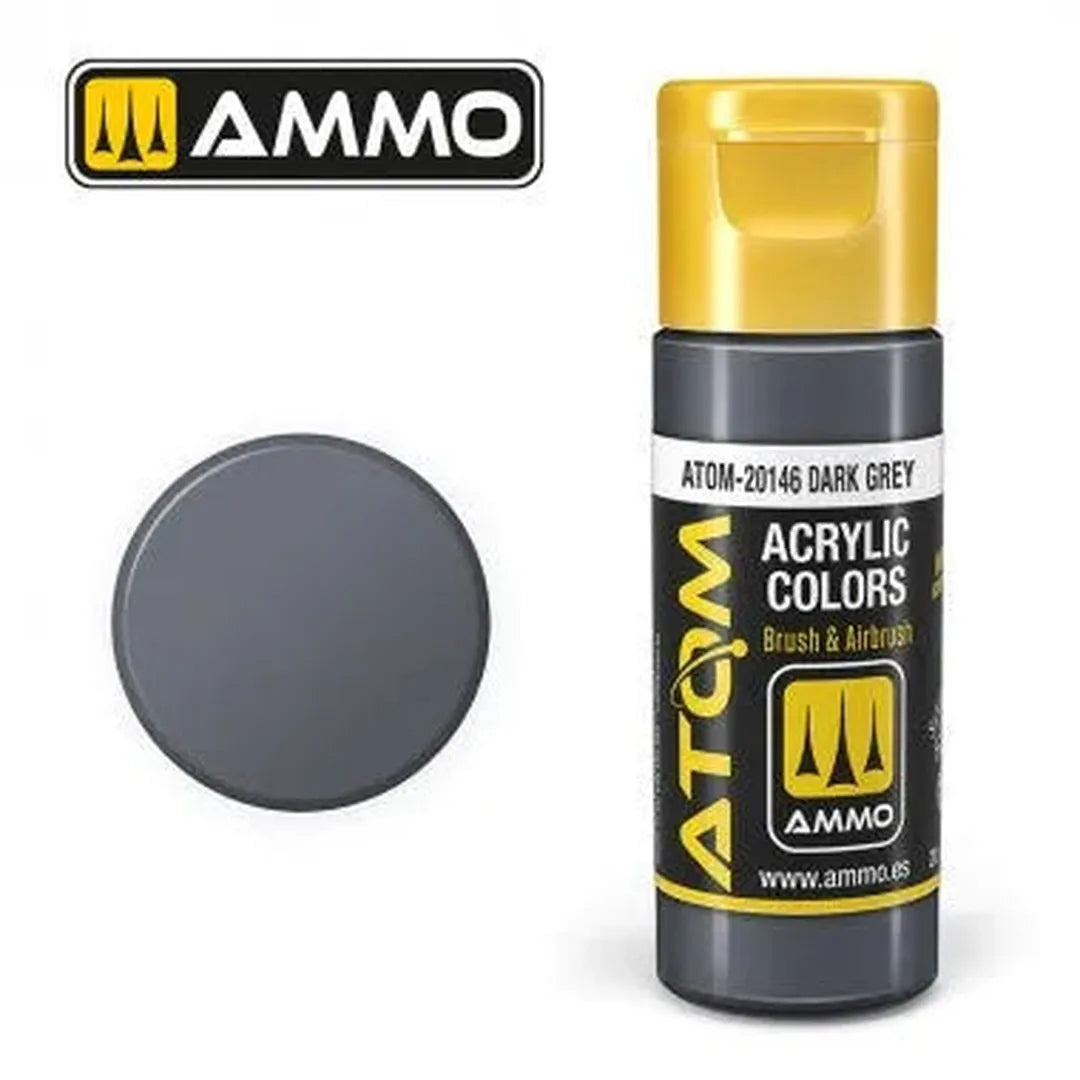 ATOM COLOR Dark Grey-Mig Jimenez-Radaddel