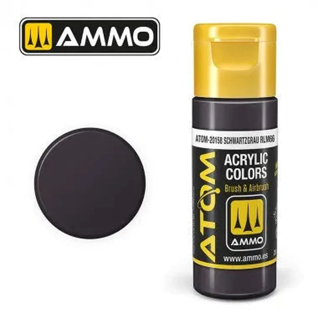 ATOM COLOR Schwartzgrau RLM66-Mig Jimenez-Radaddel