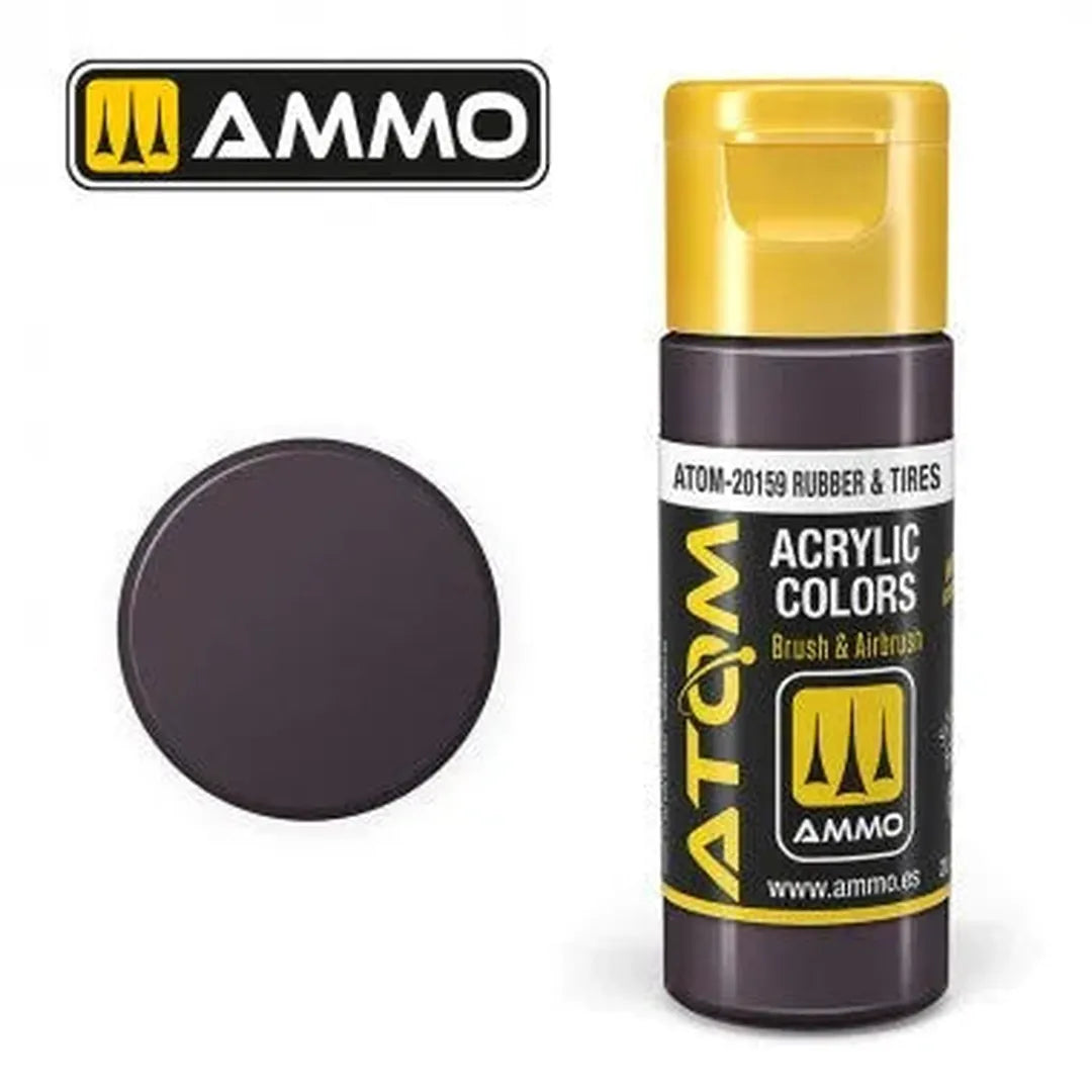 ATOM COLOR Rubber & Tires-Mig Jimenez-Radaddel