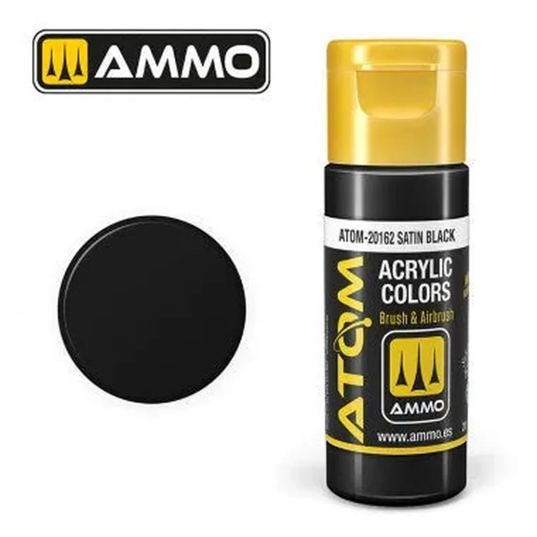 ATOM COLOR Satin Black-Mig Jimenez-Radaddel