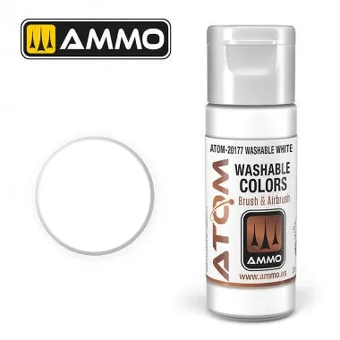 ATOM WASHABLE White-Mig Jimenez-Radaddel