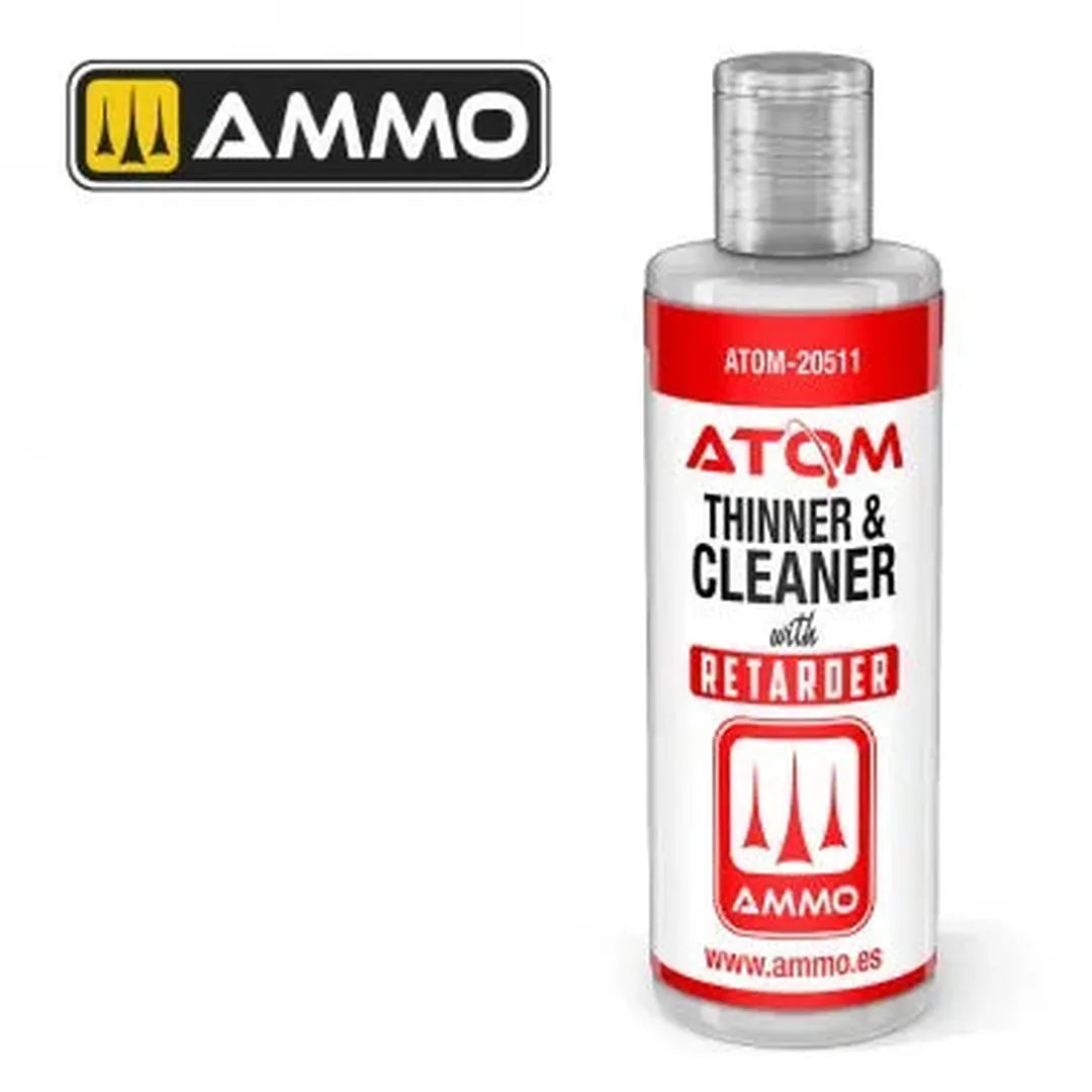 ATOM Thinner and Cleaner with Retarder 60 ml-Mig Jimenez-Radaddel