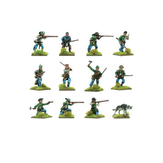 French Indian War: Rogers's Rangers-Warlord Games-Radaddel
