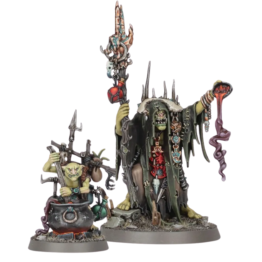 Orruk Warclans: Swampcalla with Pot-Grot-Games Workshop-Radaddel
