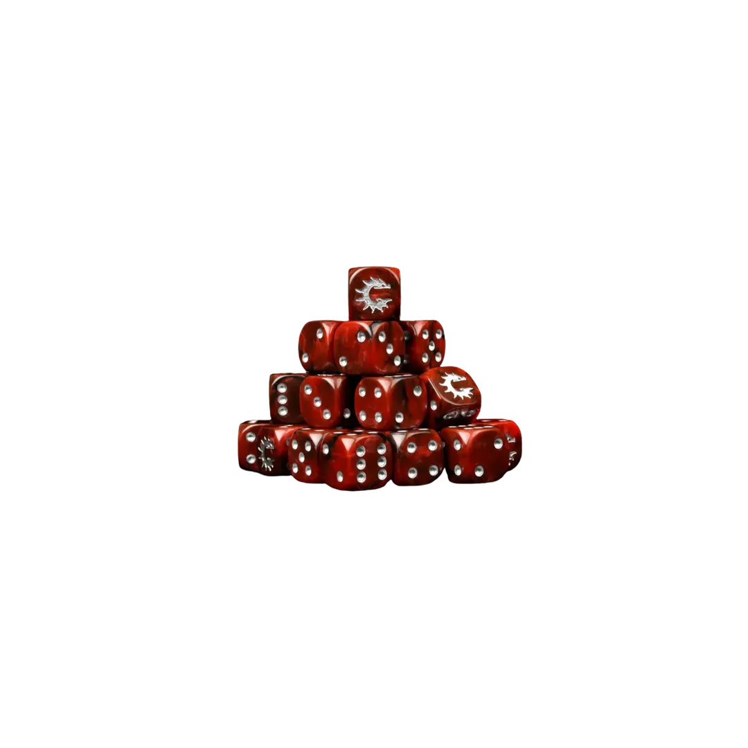 Conquest First Blood Round 16mm (25 Stück)-Baron of Dice-Radaddel