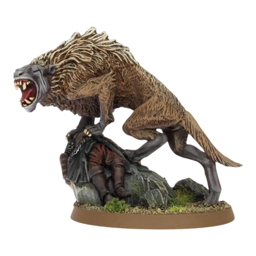 Wild Warg Chieftain (LOTR - Evil)-Games Workshop-Radaddel