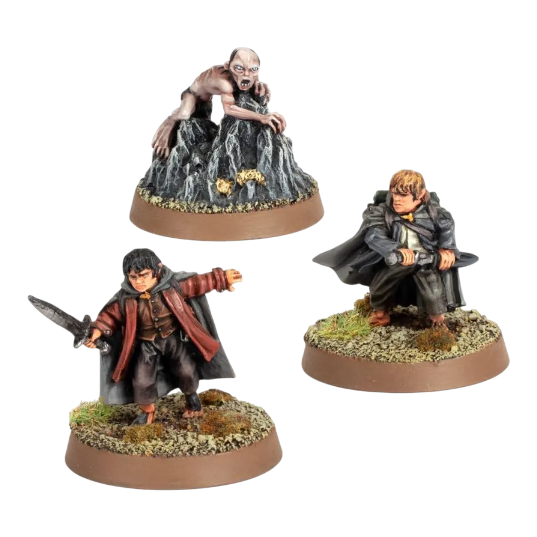Frodo, Sam & Gollum in Emyn Muil (LOTR - Good)-Games Workshop-Radaddel