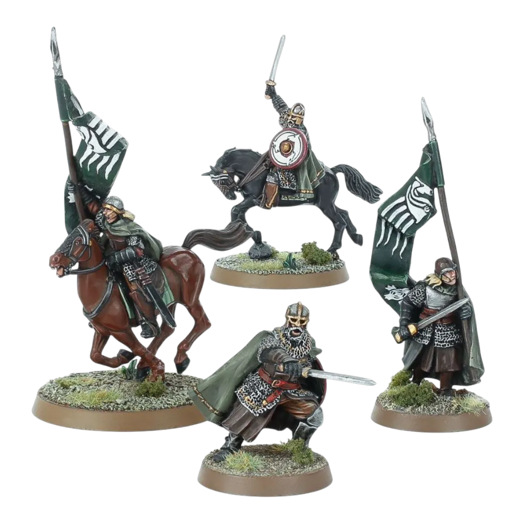 Mounted Rohan Command (LOTR - Good)-Games Workshop-Radaddel