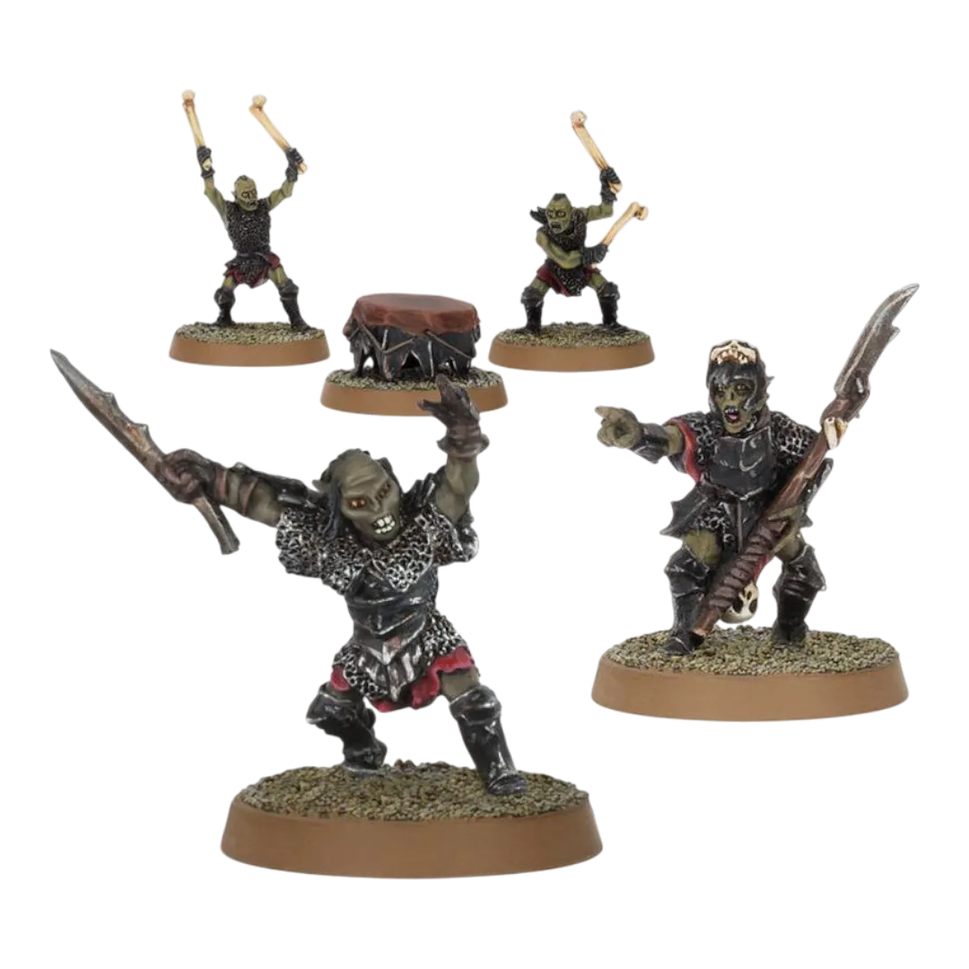 Moria Goblin Commanders (LOTR - Evil)-Games Workshop-Radaddel