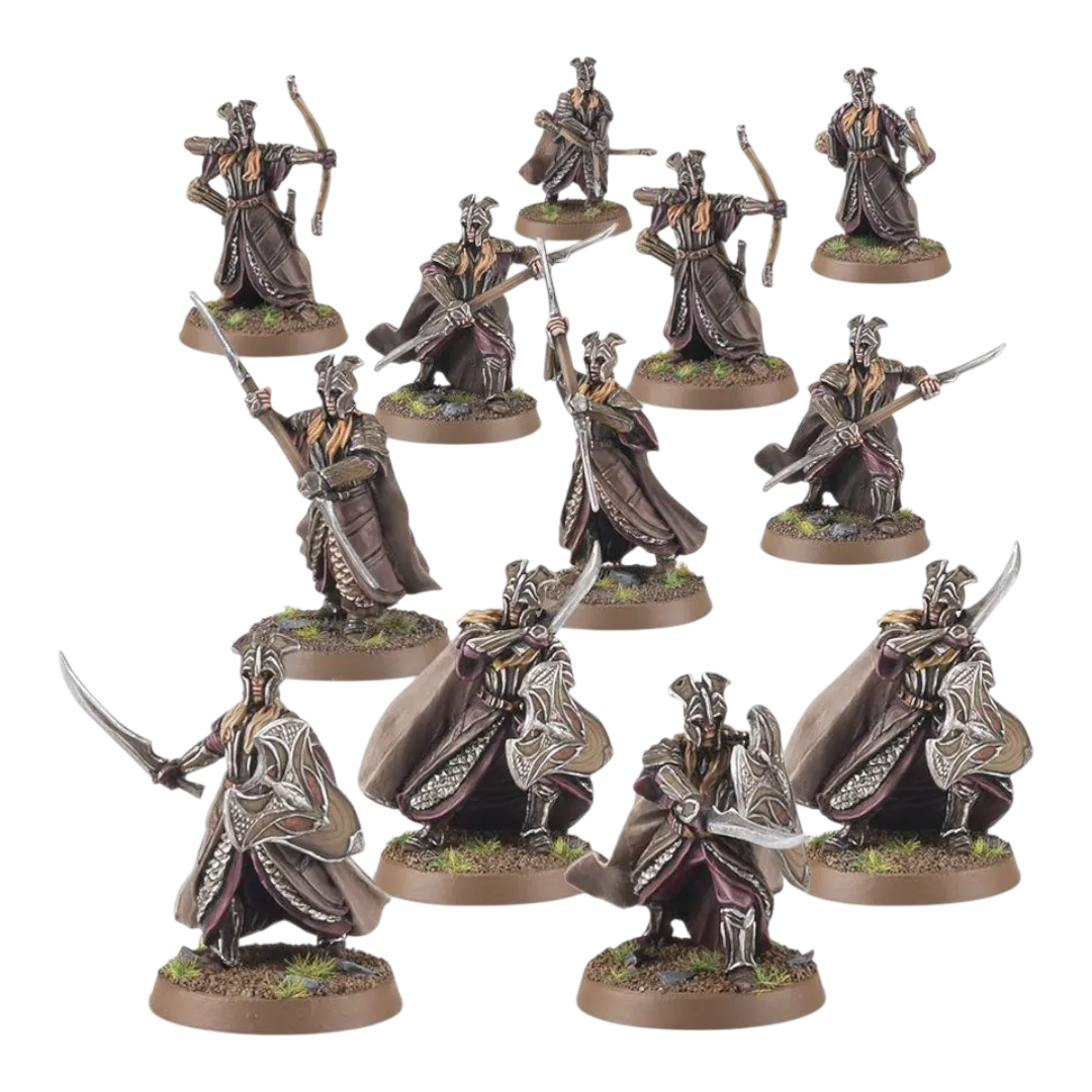 Mirkwood Armoured Elves Warband (Hobbit - Good)-Games Workshop-Radaddel